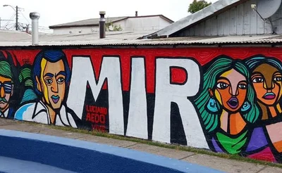 Mural en la Estrella de Hualpén es restituido por la Mutual tras ataque vandalico